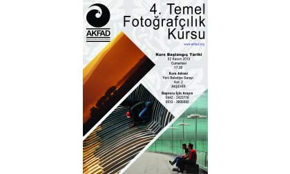 4.Temel Fotoğraf Eğitimi Kursu