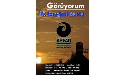 10.Temel Fotoğraf Eğitimi Kursu