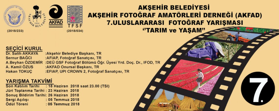 7. ULUSLARARASI FOTOĞRAF YARIŞMASI / TARIM VE YAŞAM