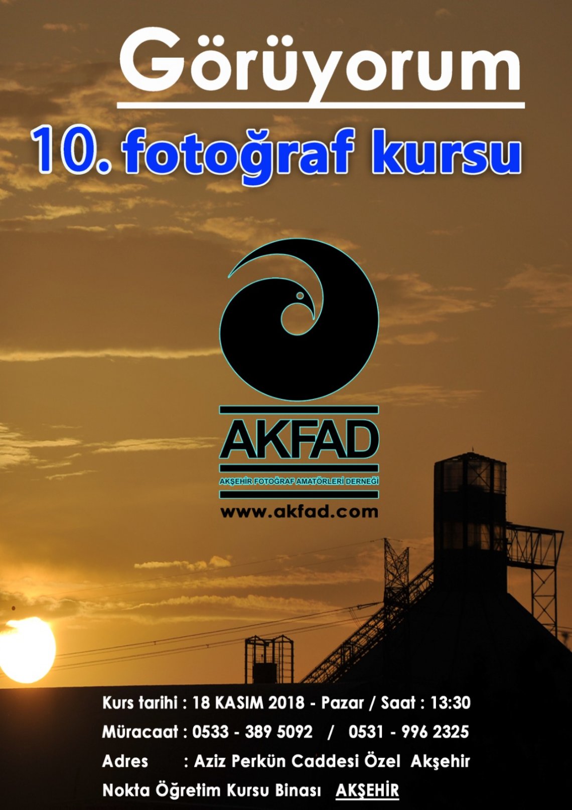 10.Temel Fotoğraf Eğitimi Kursu